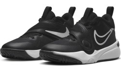 Nike Team Hustle D 11 młodzieżowe buty do koszykówki, czarne DV8996 002
