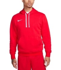 Bluza męska Nike Fleece Park Hoodie z kapturem, czerwona CW6894 657