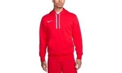 Bluza męska Nike Fleece Park Hoodie z kapturem, czerwona CW6894 657