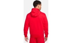 Bluza męska Nike Fleece Park Hoodie z kapturem, czerwona CW6894 657