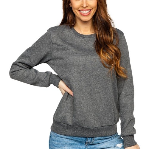 Bluza polarowa damska J.Style, szara 68W01-5