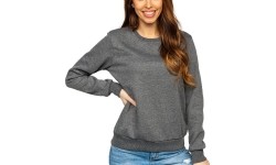 Bluza polarowa damska J.Style, szara 68W01-5