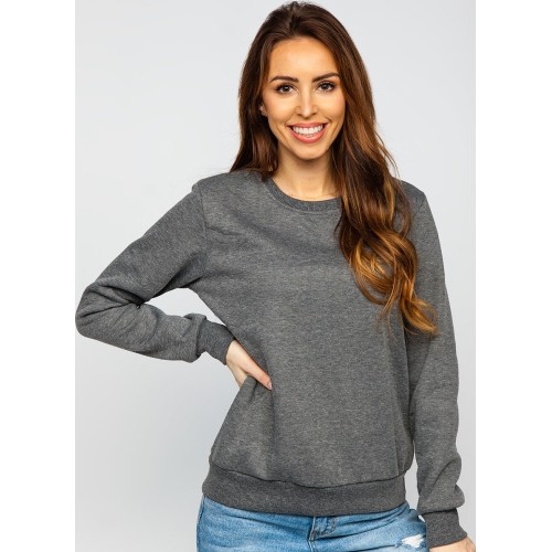 Bluza polarowa damska J.Style, szara 68W01-5