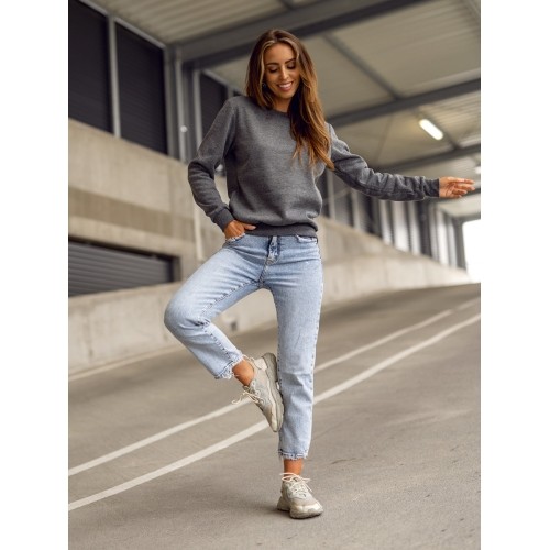 Bluza polarowa damska J.Style, szara 68W01-5