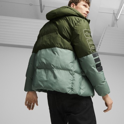 Puma Striukė Vyrams Power Hooded Green 675389 31