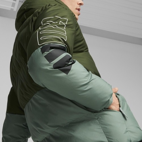 Puma Striukė Vyrams Power Hooded Green 675389 31
