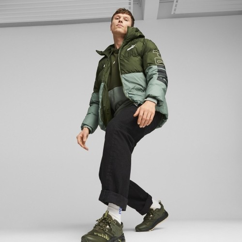 Puma Striukė Vyrams Power Hooded Green 675389 31