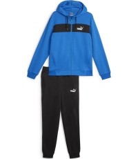 Puma dres męski FZ Panel Tracksuit Black Blue 675022 47