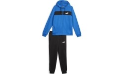 Puma dres męski FZ Panel Tracksuit Black Blue 675022 47