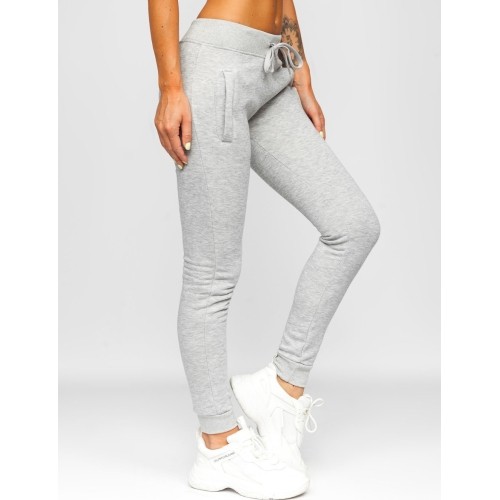 J.Style Sportinės Kelnės Moterims Fleece Grey 68CK01-2