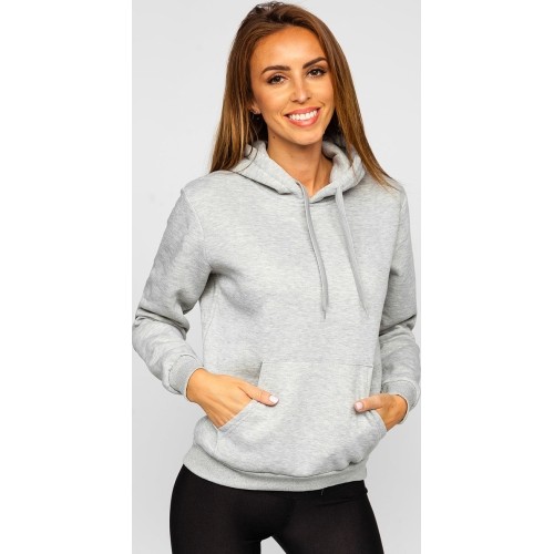 J.Style bluza damska polarowa szara 68W02-2
