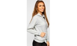 J.Style bluza damska polarowa szara 68W02-2
