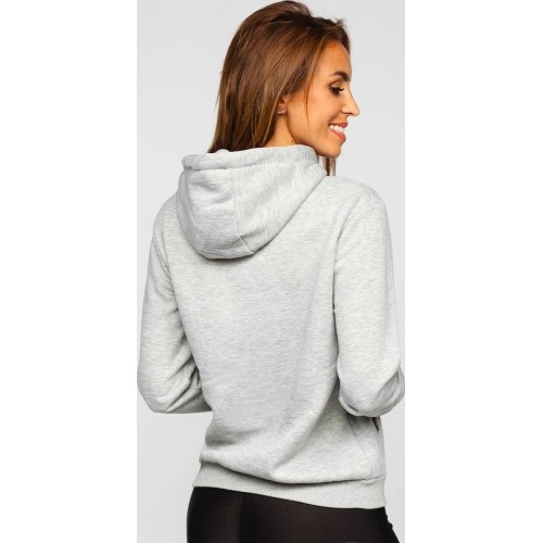 J.Style bluza damska polarowa szara 68W02-2
