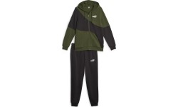 Dres męski Puma Power Cat Black Green 675972 31