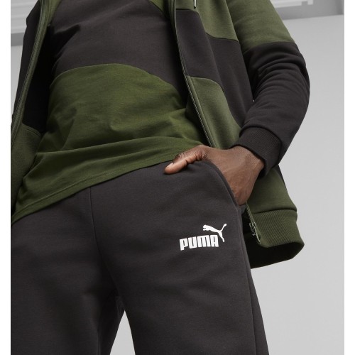Dres męski Puma Power Cat Black Green 675972 31