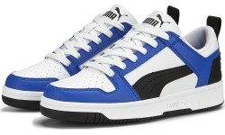 Puma Avalynė Paaugliams Rebound Layup Lo SL Jr White Blue 370490 19