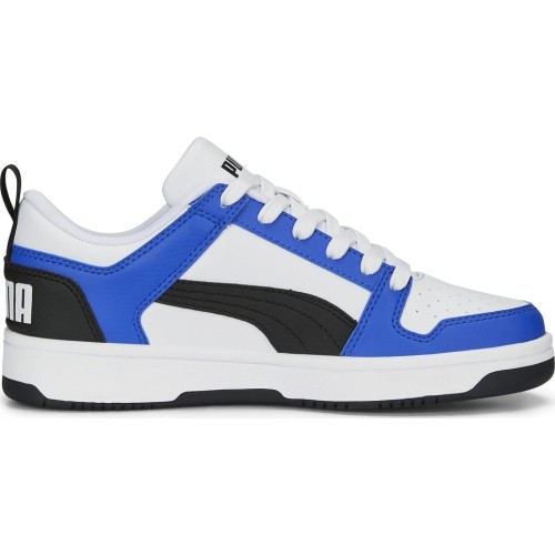 Puma Avalynė Paaugliams Rebound Layup Lo SL Jr White Blue 370490 19