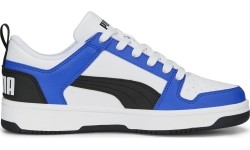 Puma Avalynė Paaugliams Rebound Layup Lo SL Jr White Blue 370490 19