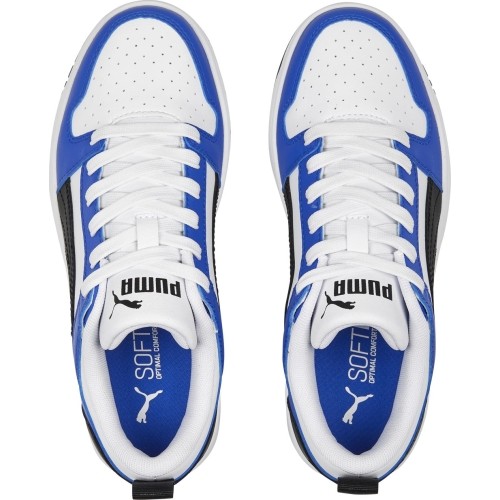 Puma Avalynė Paaugliams Rebound Layup Lo SL Jr White Blue 370490 19