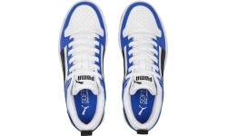 Puma Avalynė Paaugliams Rebound Layup Lo SL Jr White Blue 370490 19