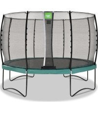 Trampolina EXIT Allure Classic ø366 cm, zielona