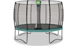 Trampolina EXIT Allure Classic ø366 cm, zielona