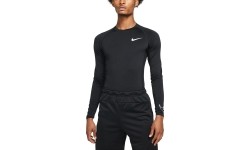 Koszulka męska Nike M Nk Df Tight Top LS z długim rękawem, czarna DD1990 010