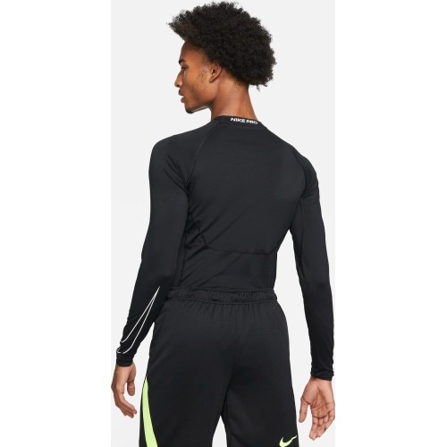 Koszulka męska Nike M Nk Df Tight Top LS z długim rękawem, czarna DD1990 010