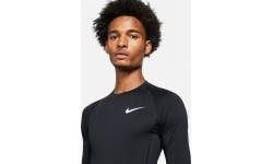Koszulka męska Nike M Nk Df Tight Top LS z długim rękawem, czarna DD1990 010