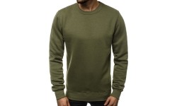 J.Style bluza męska polarowa, khaki 2001-29