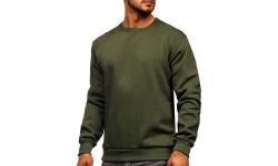 J.Style bluza męska polarowa, khaki 2001-29