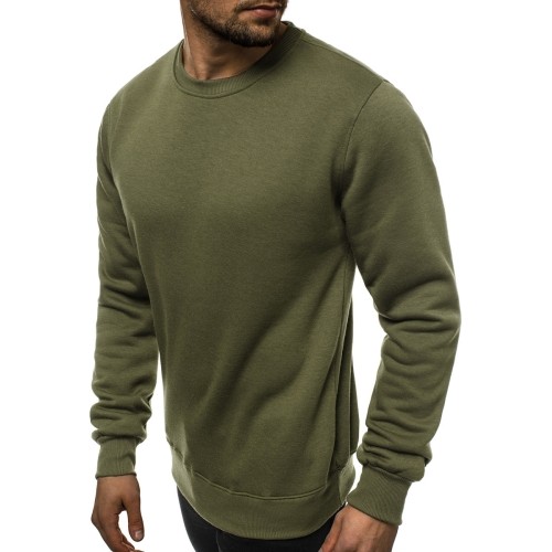 J.Style bluza męska polarowa, khaki 2001-29
