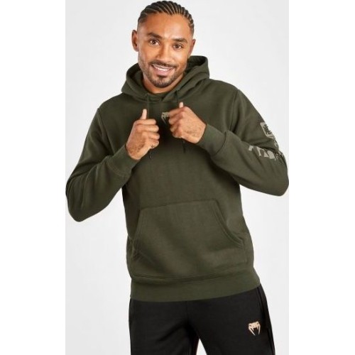 Męska bluza z kapturem UFC Adrenaline by Venum Fight Week - Khaki