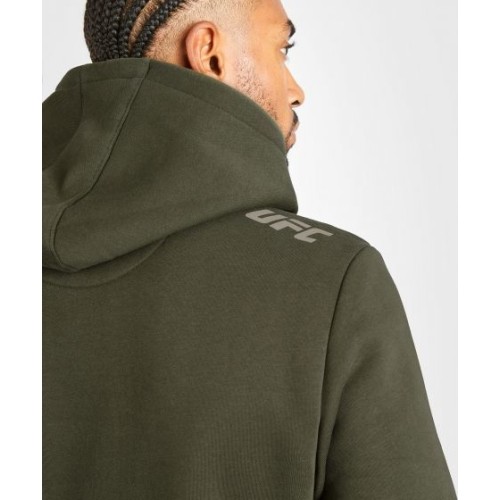 Męska bluza z kapturem UFC Adrenaline by Venum Fight Week - Khaki