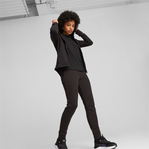 Puma Sportinis Kostiumas Moterims Classic Hooded Black 622637 01