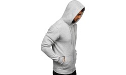 Bluza męska J.Style Fleece, szara 68B2008-2
