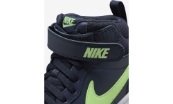 Buty młodzieżowe Nike Court Borough Mid 2 Navy Green CD7782 403