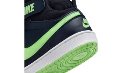 Buty młodzieżowe Nike Court Borough Mid 2 Navy Green CD7782 403
