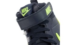 Buty młodzieżowe Nike Court Borough Mid 2 Navy Green CD7782 403