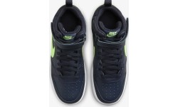 Buty młodzieżowe Nike Court Borough Mid 2 Navy Green CD7782 403