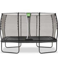 Trampolina EXIT Allure Classic 214x366 cm, czarna
