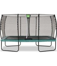 Trampolina EXIT Allure Classic 244x427 cm, zielona