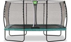 EXIT Allure Classic trampolina 244x427cm - zielona