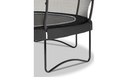 Trampolina EXIT Allure Premium ø427 cm z siatką ochronną, czarna