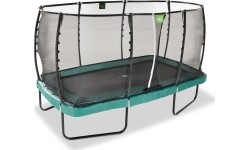 EXIT Allure Premium trampolina 244x427cm - zielona