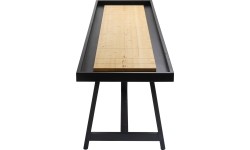 Amerykański shuffleboard sosnowy 12ft czarny