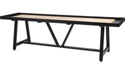 Amerykański shuffleboard sosnowy 12ft czarny