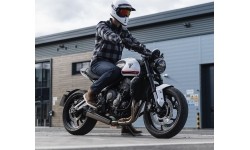 Męskie jeansy motocyklowe Oxford Original Approved CE Regular Fit Indigo