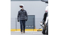 Męskie jeansy motocyklowe Oxford Original Approved CE Regular Fit Indigo