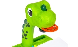 Projektor tablica do rysowania dinozaur 12 flamastrów 24 wzory
